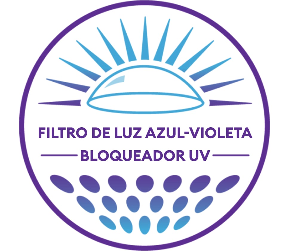 Blue violet filter