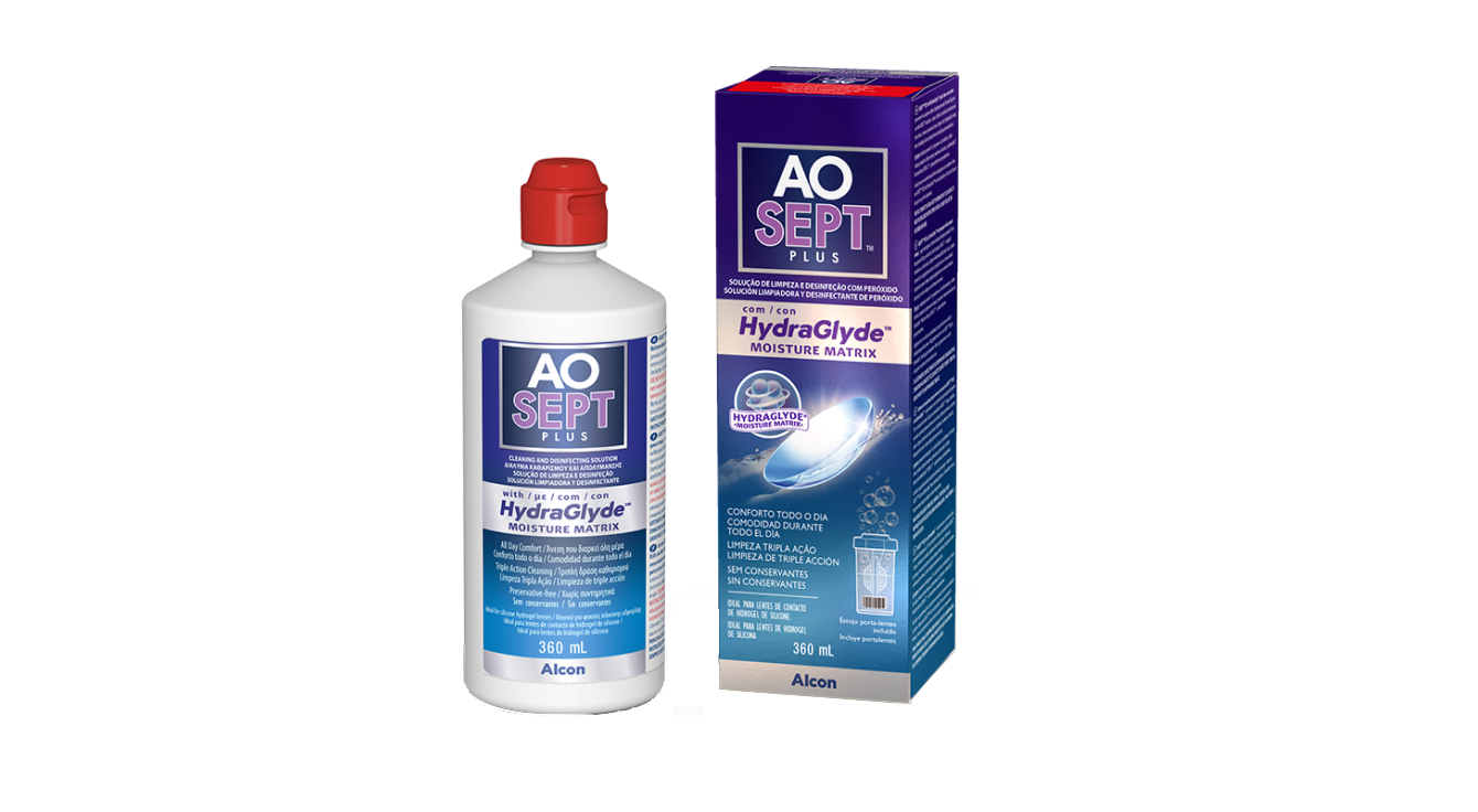 AOSEPT PLUS with HydraGlyde packshot