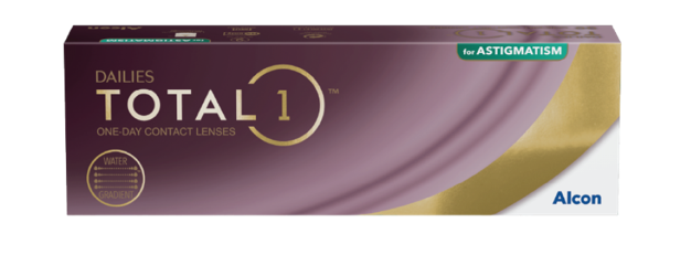 DAILIES TOTAL1 for astigmatism packshot