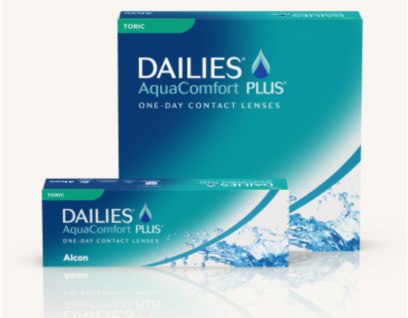 DAILIES AquaComfort PLUS Toric Contact lens pack