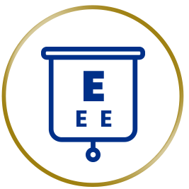 Eye chart icon