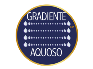 Logotipo da tecnologia de gradiente aquoso