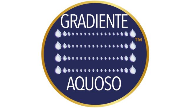 Logotipo da tecnologia de gradiente aquoso